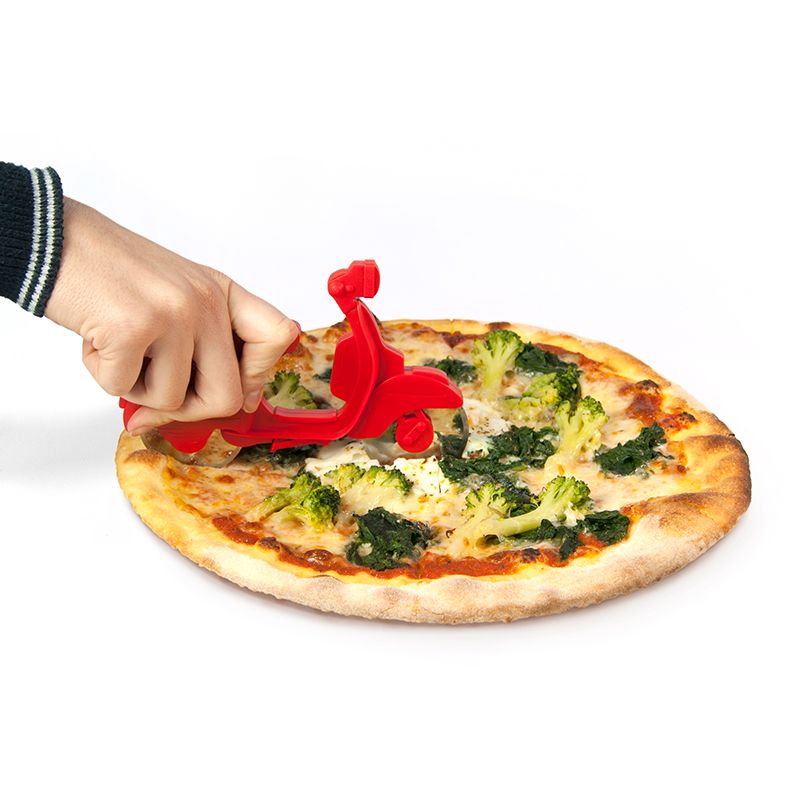 BALVI Pizzaschneider PIZZA SCOOTER rot 