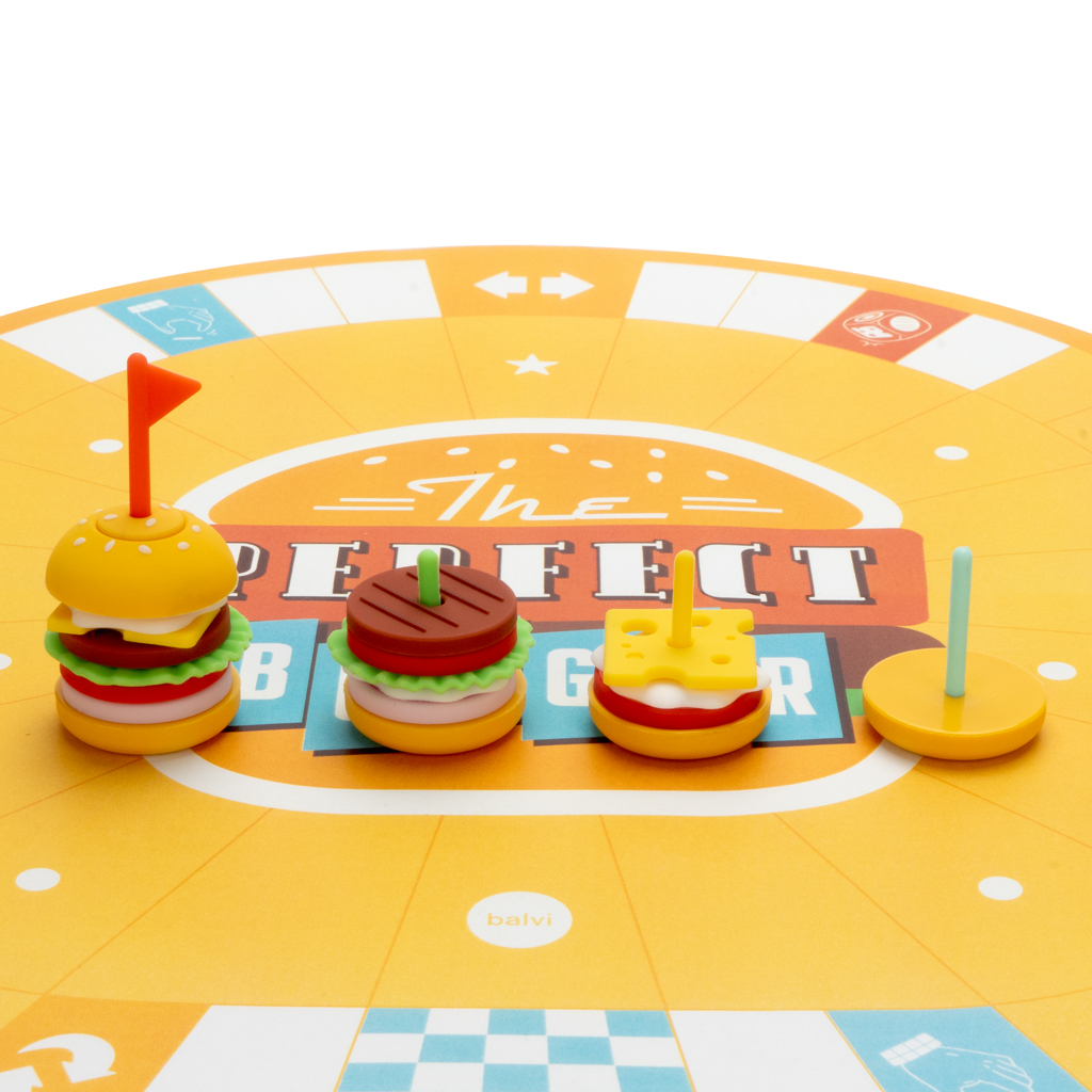 BALVI Brettspiel Retro THE PERFECT BURGER 