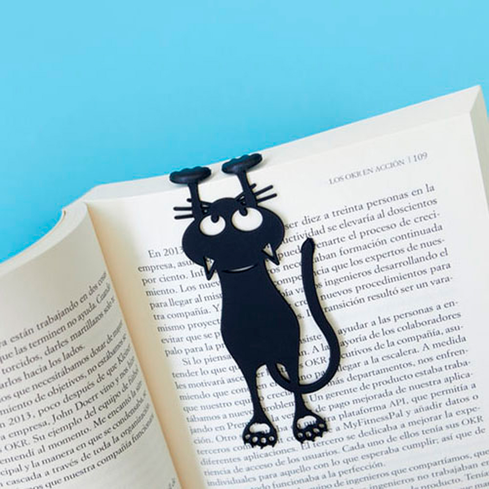 BALVI Buchzeichen CURIOUS CAT 