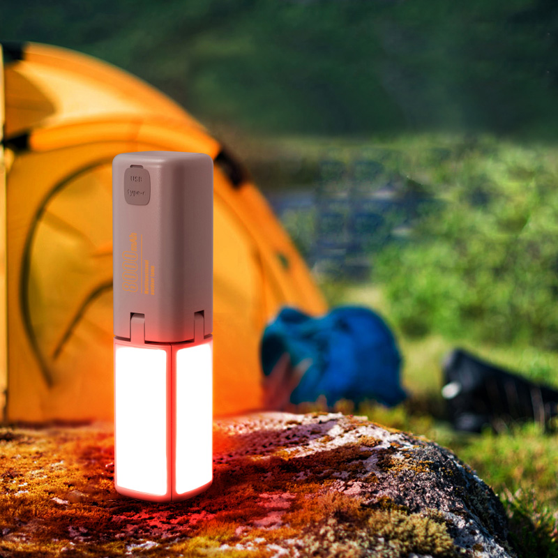 TRENDFORM Multifunktionale Outdoor/Indoor Leuchte mit integrierter Powerbank