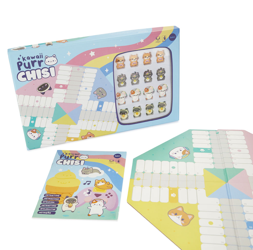 BALVI Jeu des petits chevaux KAWAII PURRCHISI 