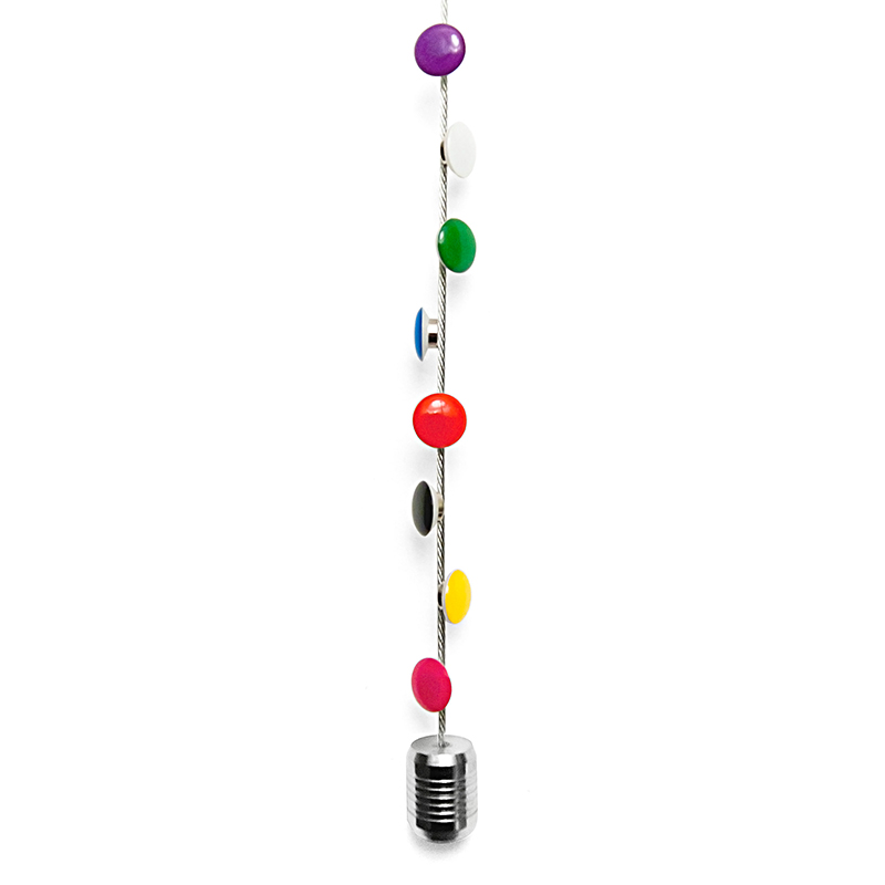 TRENDFORM Fotoleine DOTS 8 Magnete / 150 cm 