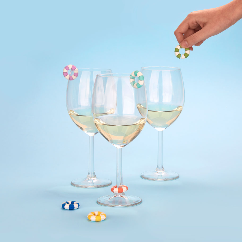 BALVI Marque-verres FLOATS set de 6 