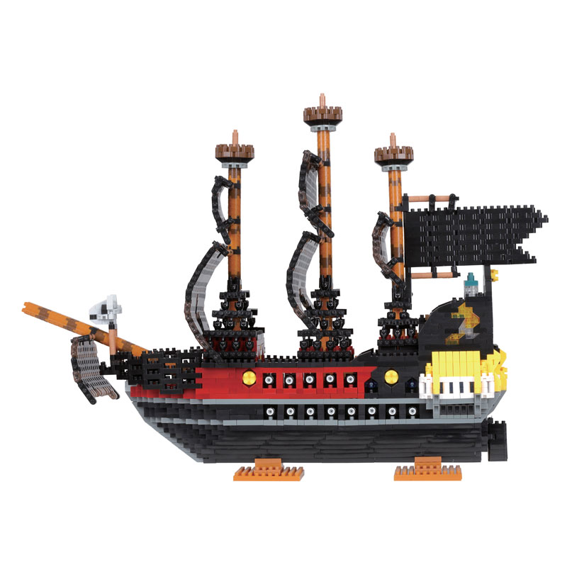 NANOBLOCK Advanced NANOBLOCK Pirate Ship 