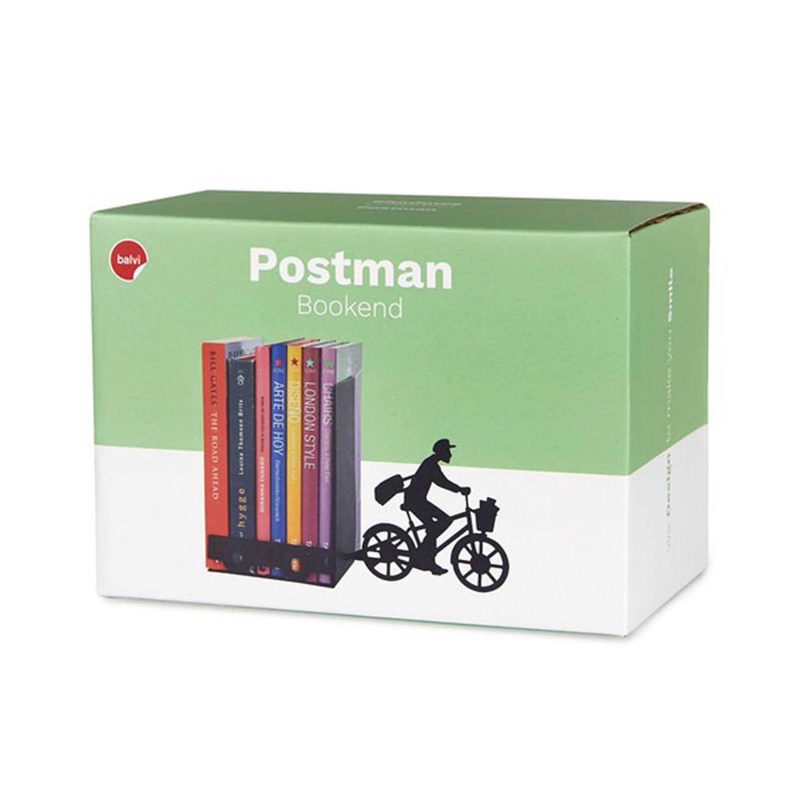 BALVI Buchstütze POSTMAN 