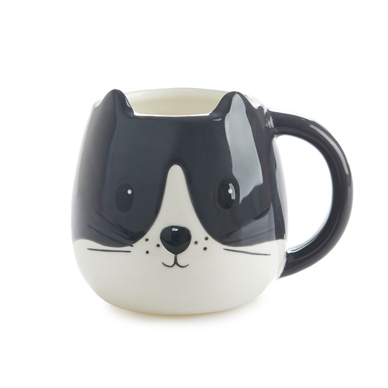 BALVI Tasse KITTY noir/blanc 