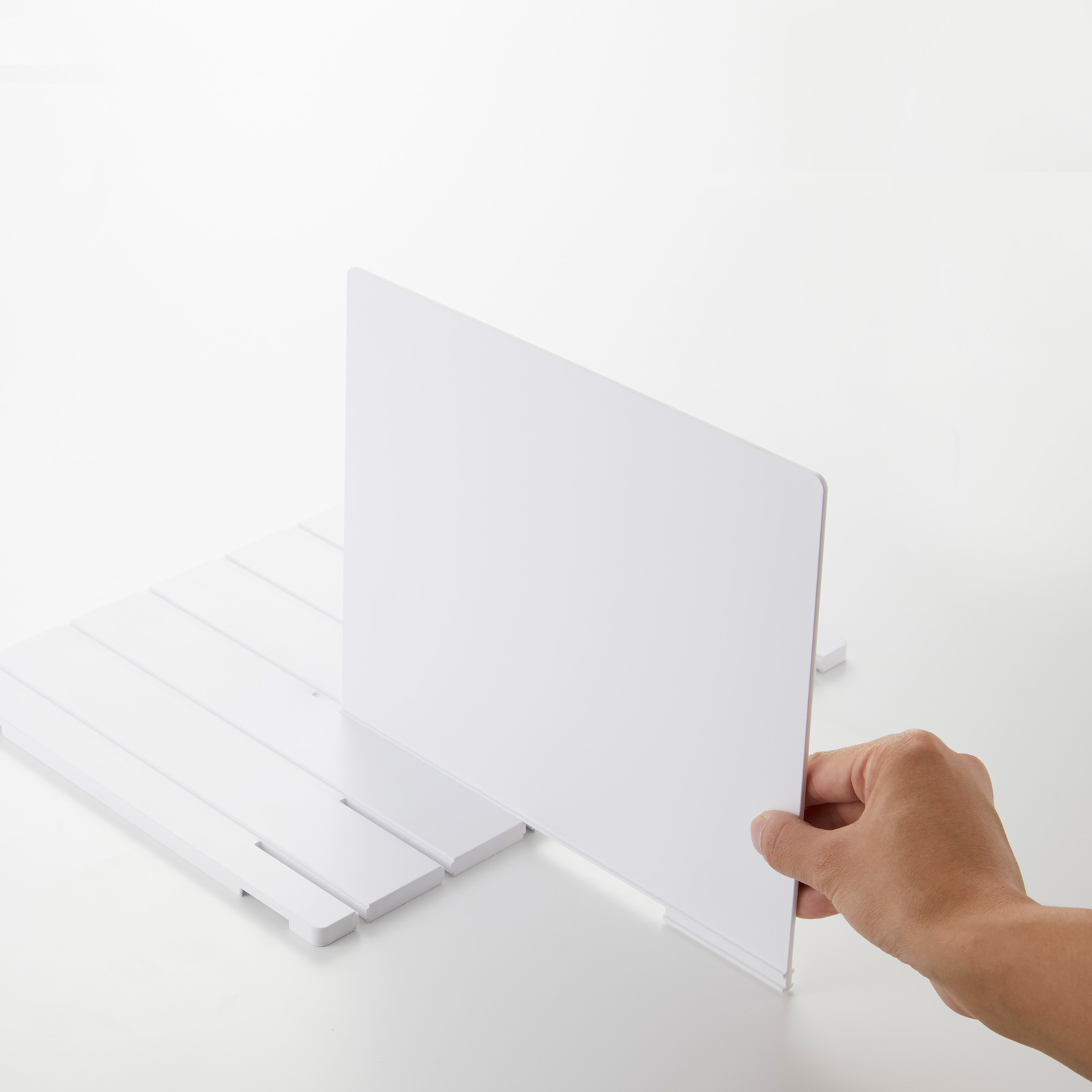 YAMAZAKI Taschen-Organizer TOWER weiss 2er-Set 