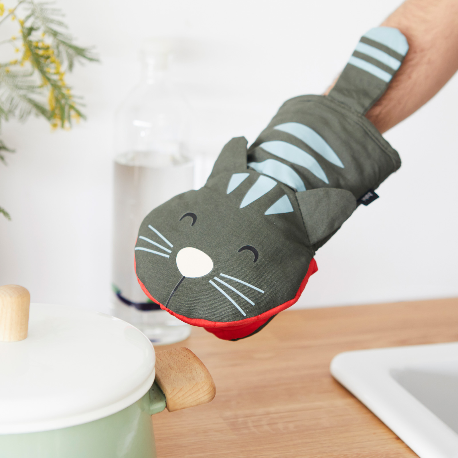 BALVI Gants de cuisine MEOW! 