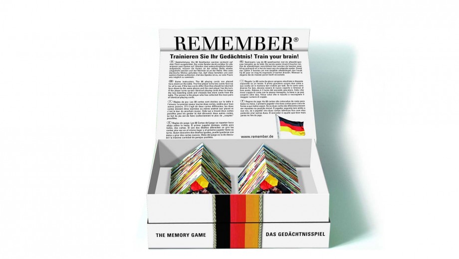 REMEMBER Gedächtnisspiel 44 Deutschland in der Magnetbox
