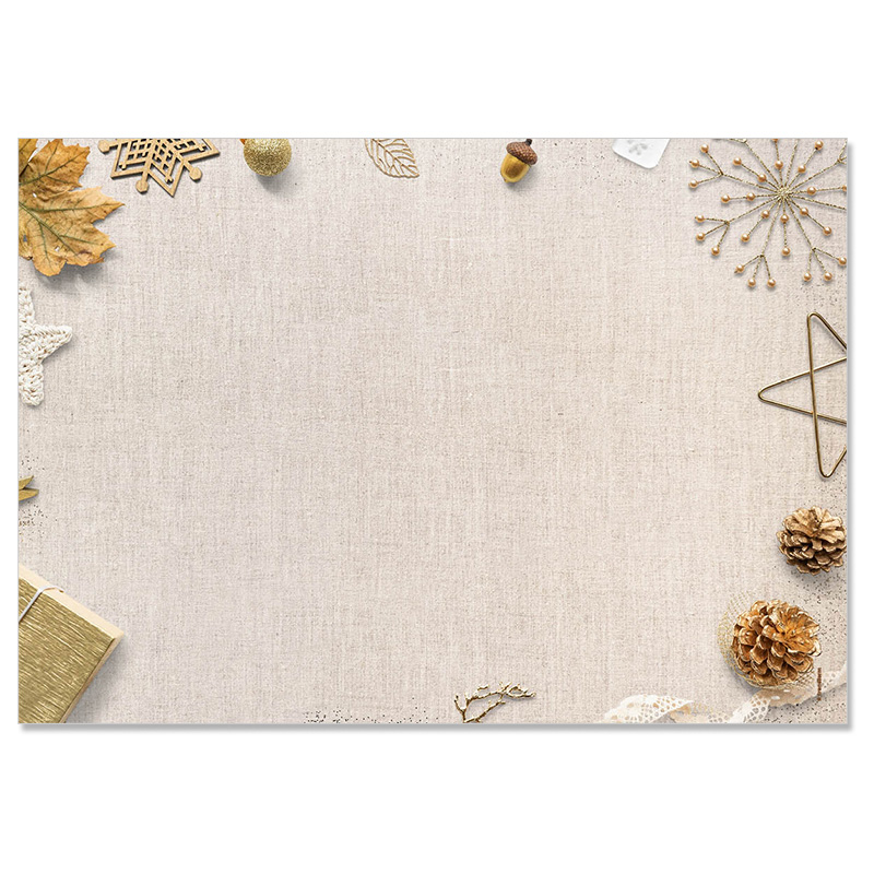 TRENDFORM Sets de table en papier CHRISTMAS TABLES 4 x 12 feuilles