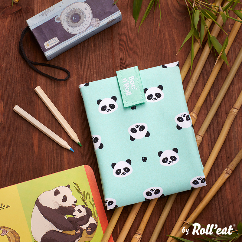 ROLL'EAT Boc'n'Roll Lunch Wrap Animals Panda 