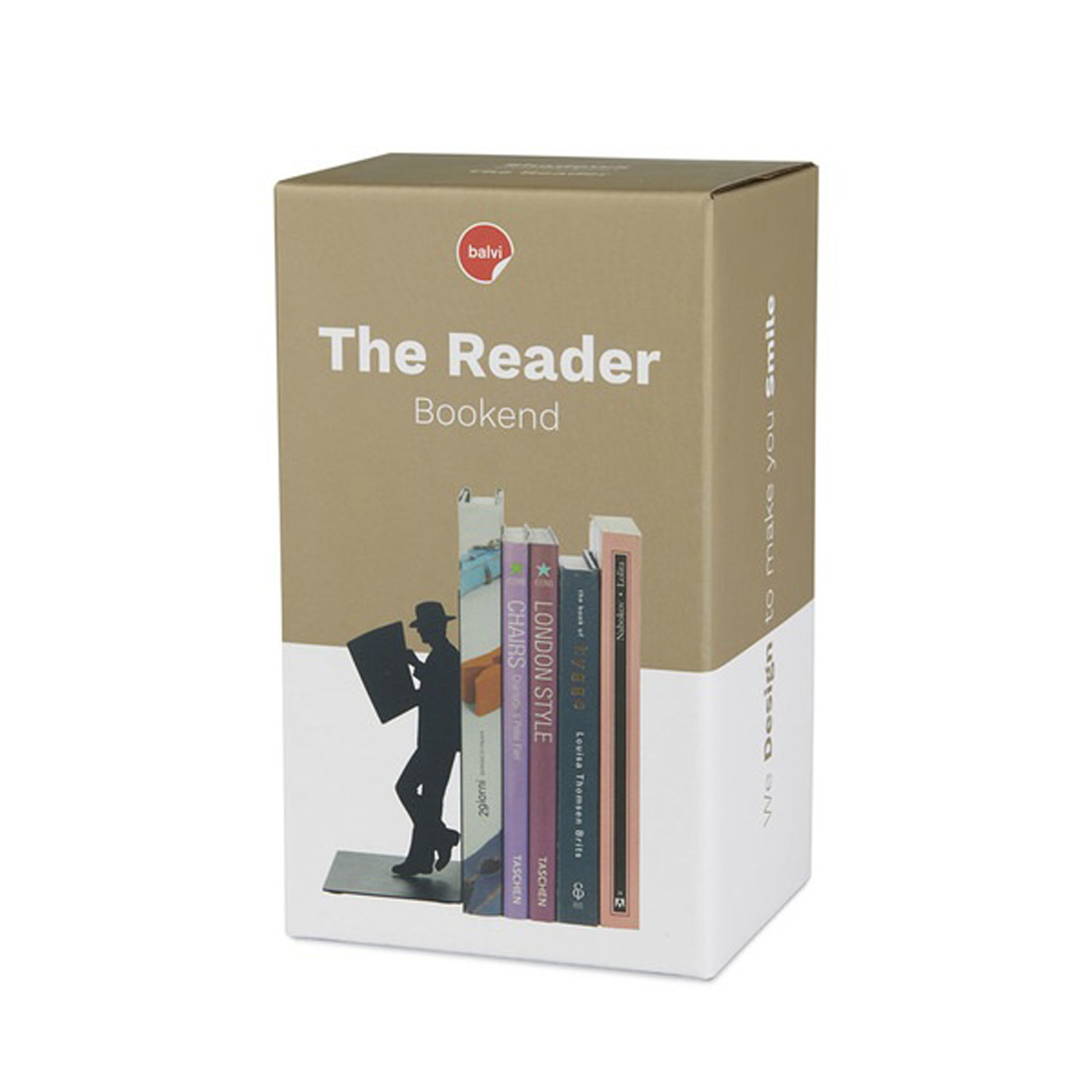 BALVI Serre-livres THE READER 