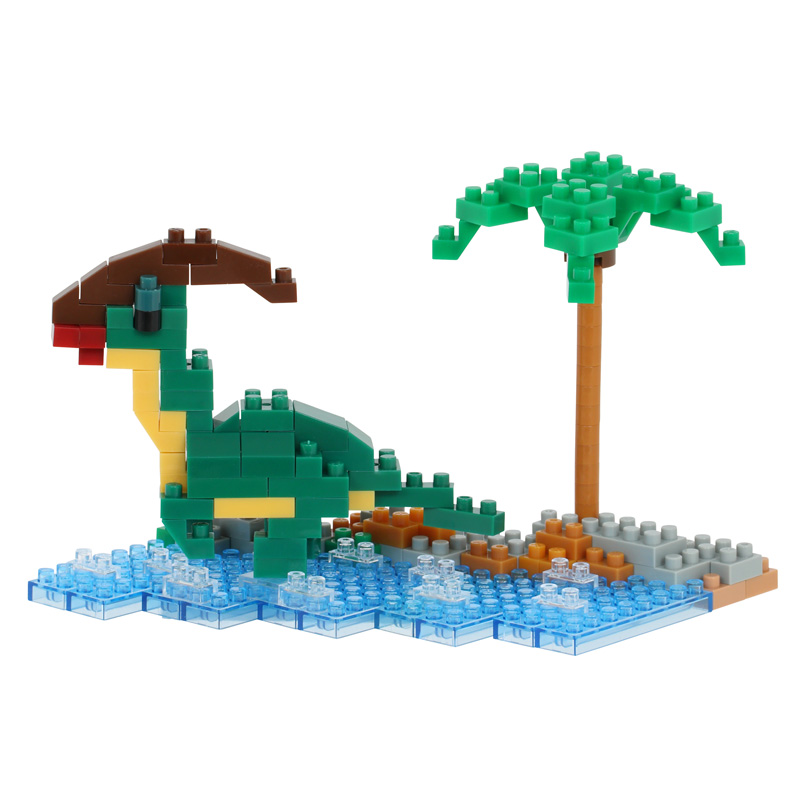 NANOBLOCK Mini NANOBLOCK Waterside Parasaurolophus 