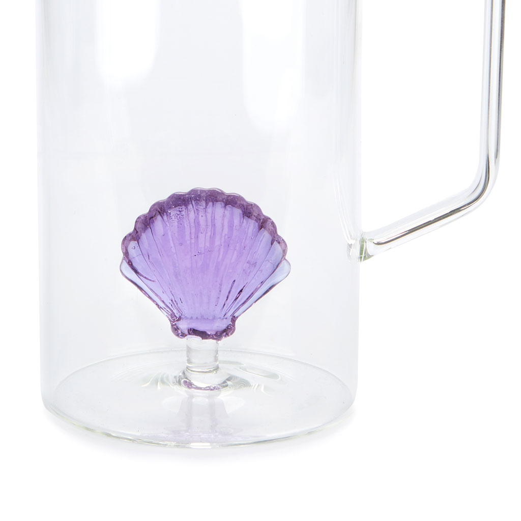 BALVI Glaskrug ATLANTIS SHELL 1.3 l lila Borosilicate