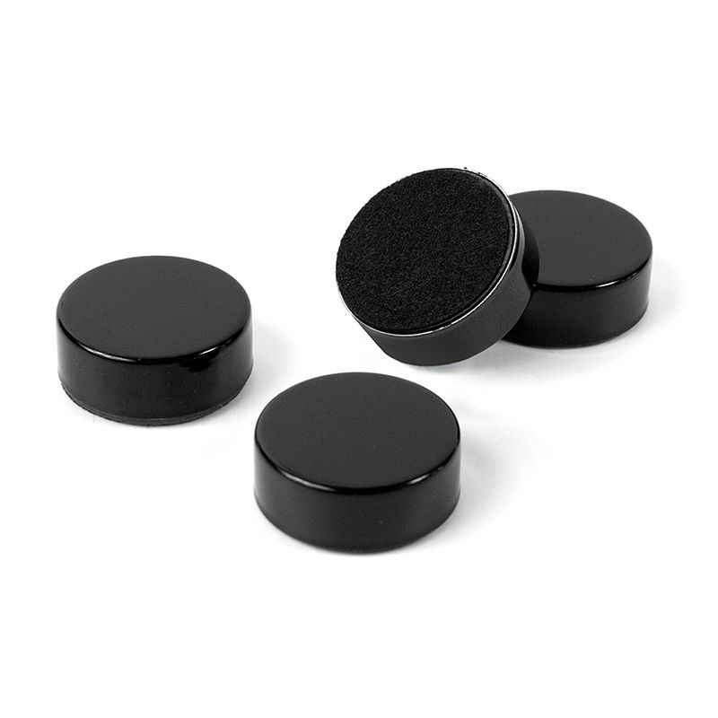 TRENDFORM Magnete BLACK 4er Set schwarz 