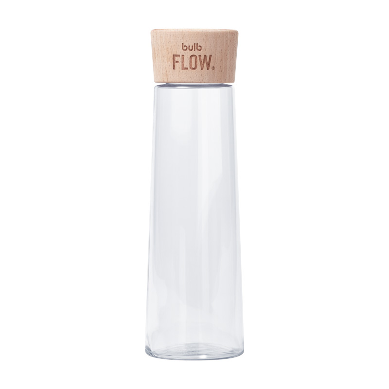 BULB FLOW Trinkflasche BULB FLOW Glas 540 ml
