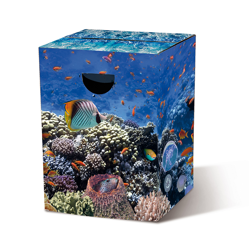 REMEMBER Le tabouret en carton Aquarium 