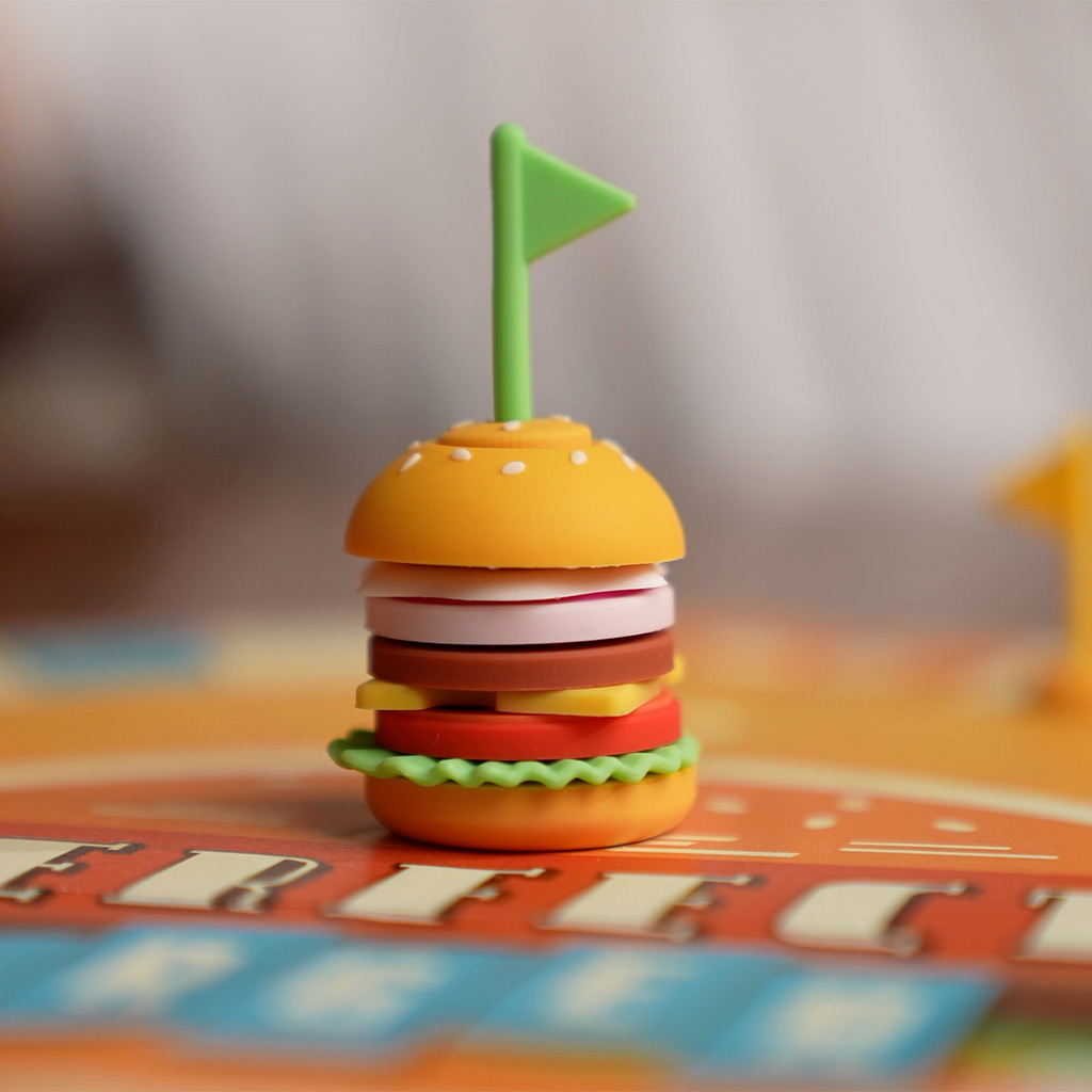 BALVI Brettspiel Retro THE PERFECT BURGER 