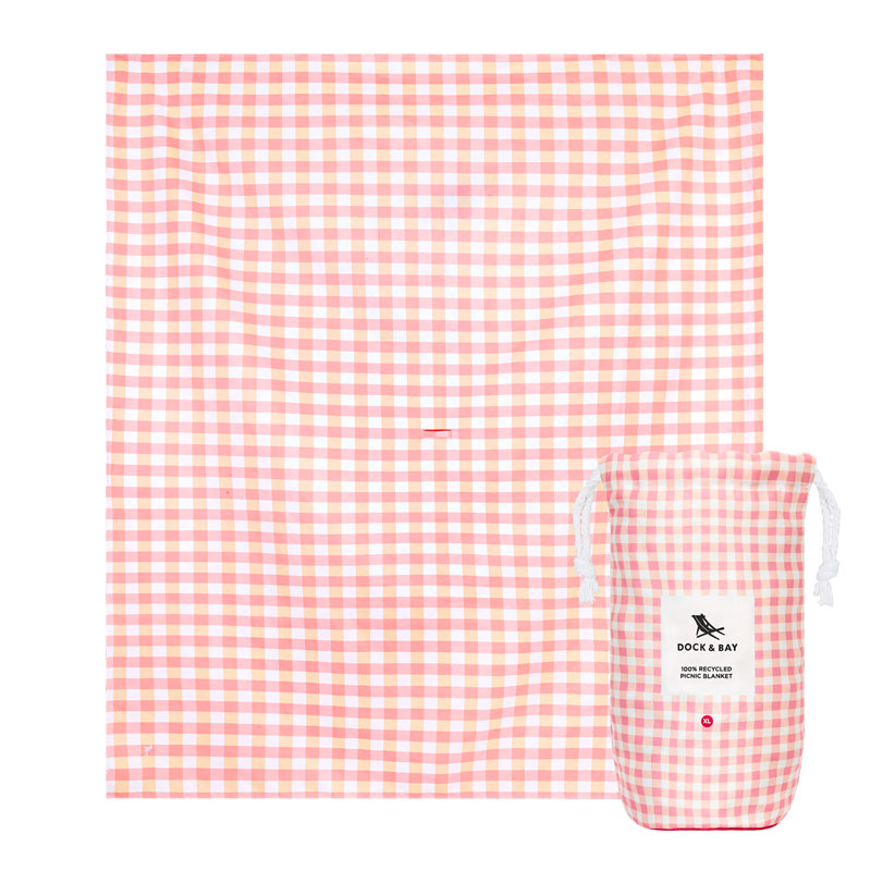 DOCK & BAY PICNIC BLANKET strawberry 