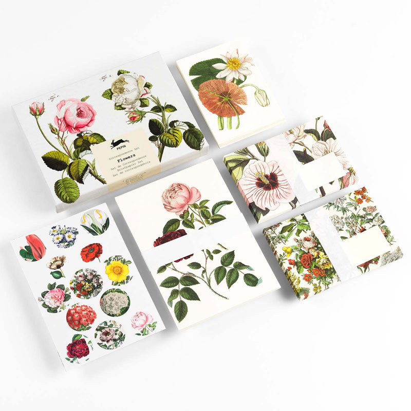 PEPIN PRESS Correspondence Set FLOWERS  