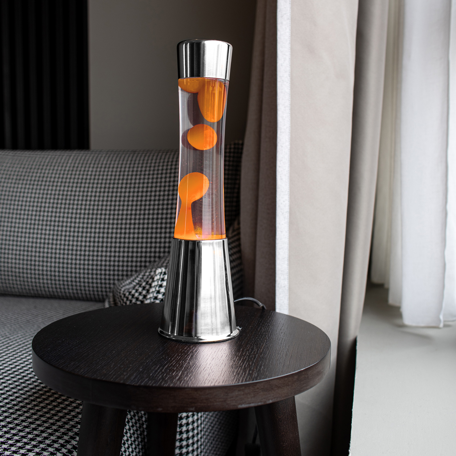 FISURA Lava Lamp TOWER amber 