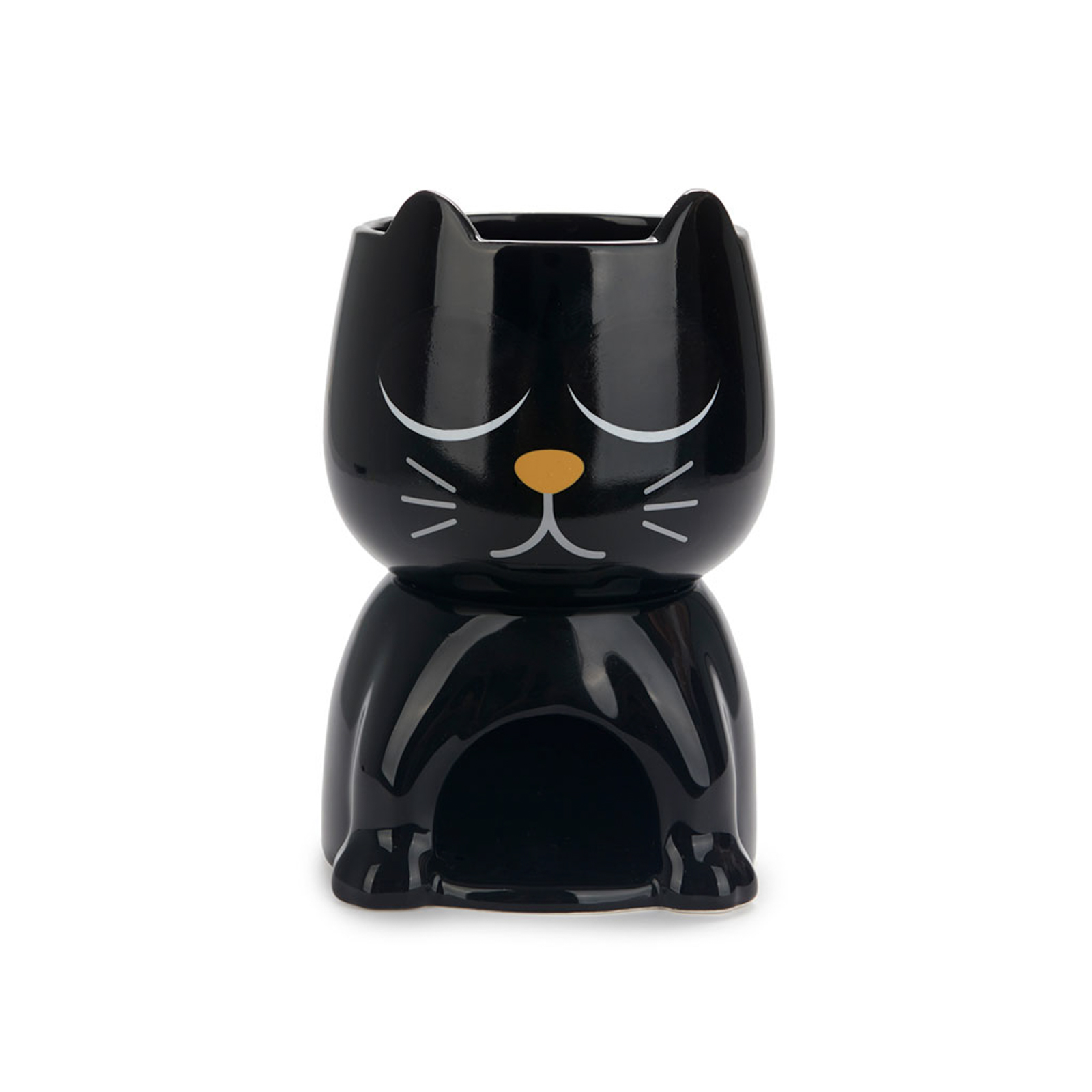 BALVI Schokoladenfondue-Set WAKE CAT schwarz 