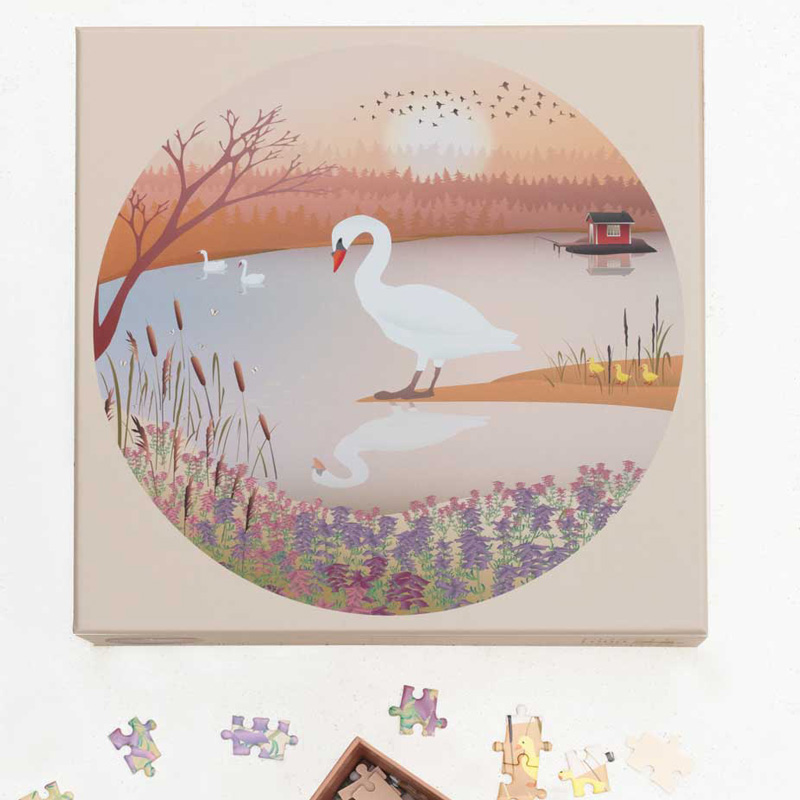 VISSEVASSE Puzzle 1000 pcs THE SWAN  