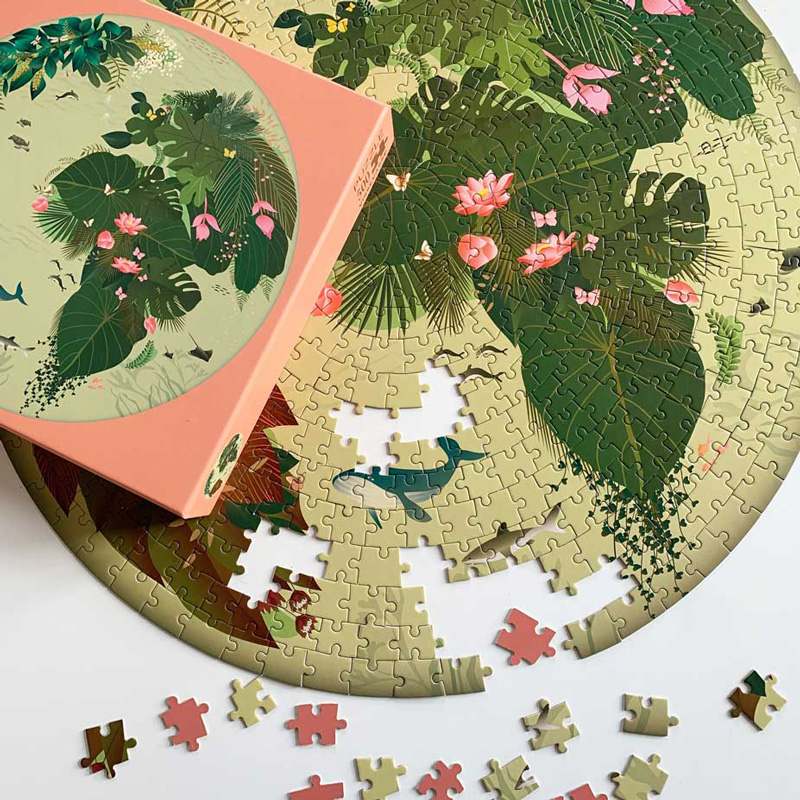 VISSEVASSE Puzzle 500 pcs I LOVE MOTHER EARTH  