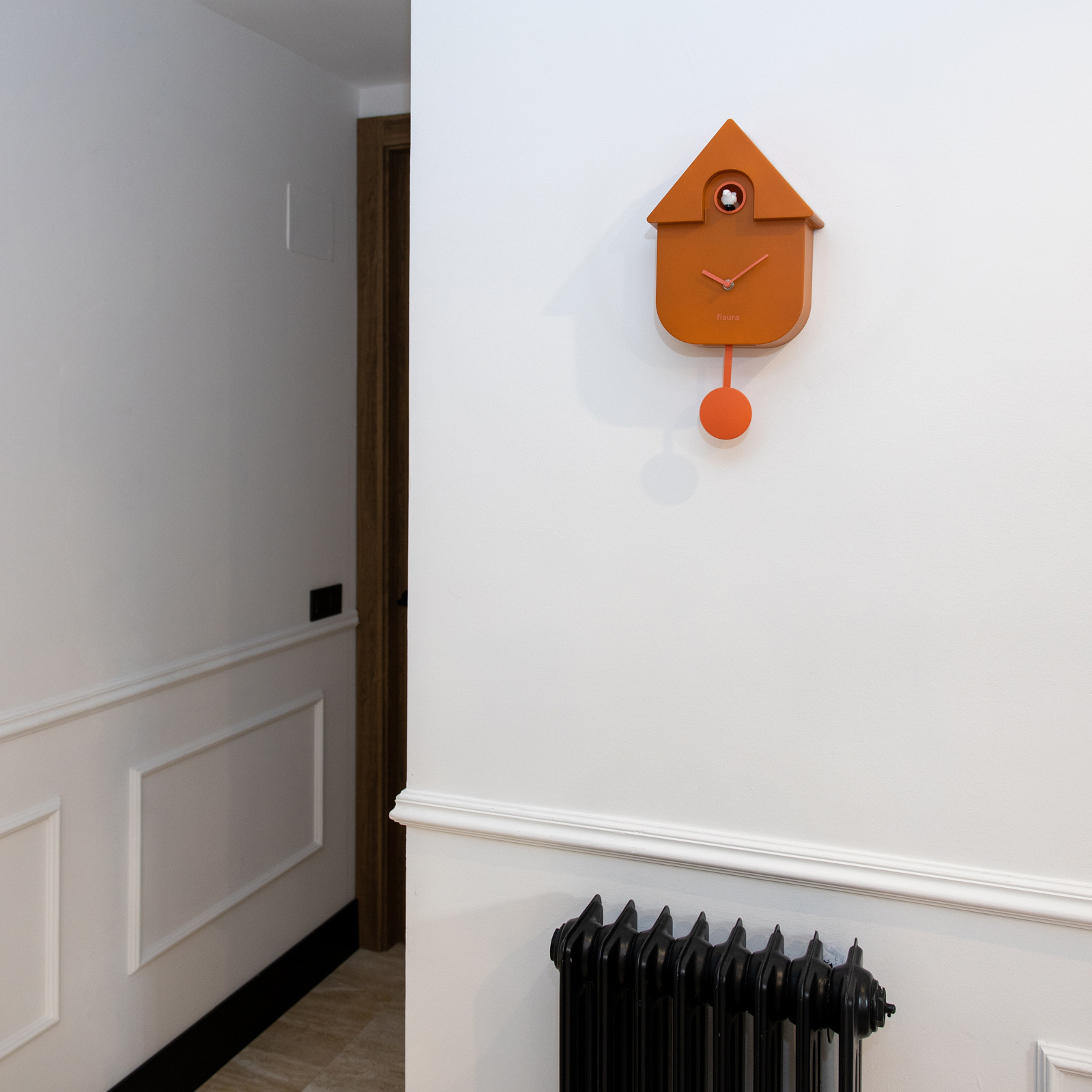 FISURA CUCKOO CLOCK - terracotta 