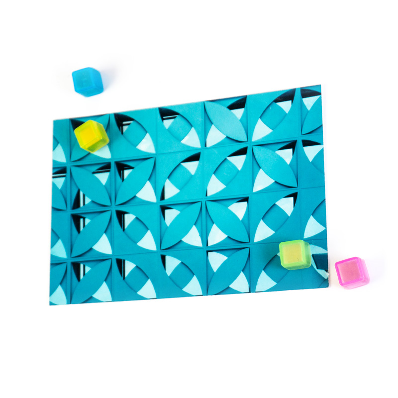 TRENDFORM Magic Magnets CUBE NEON 4er Set  