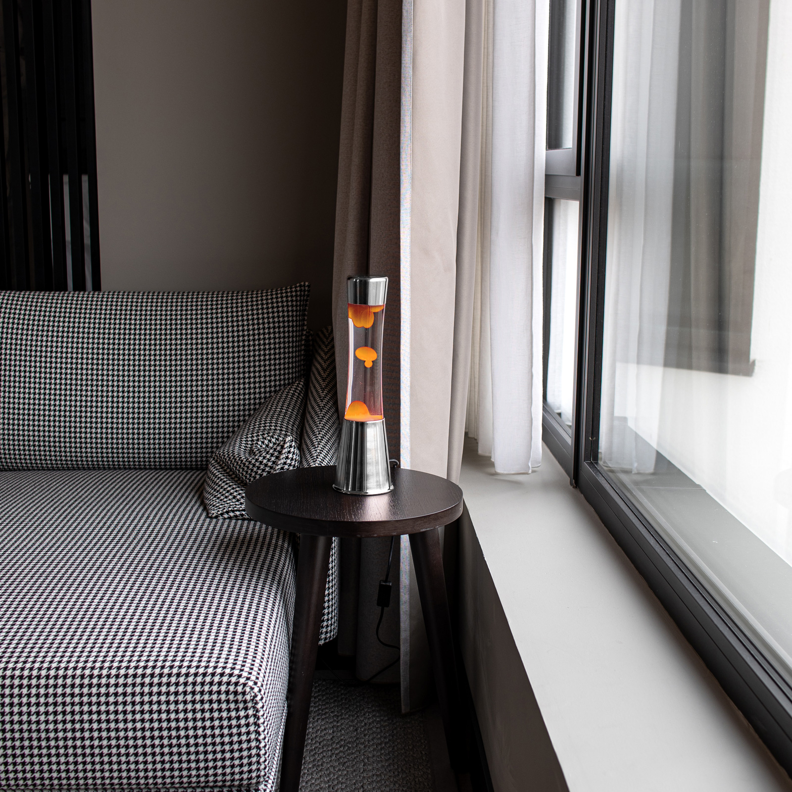 FISURA Lava Lamp TOWER amber 