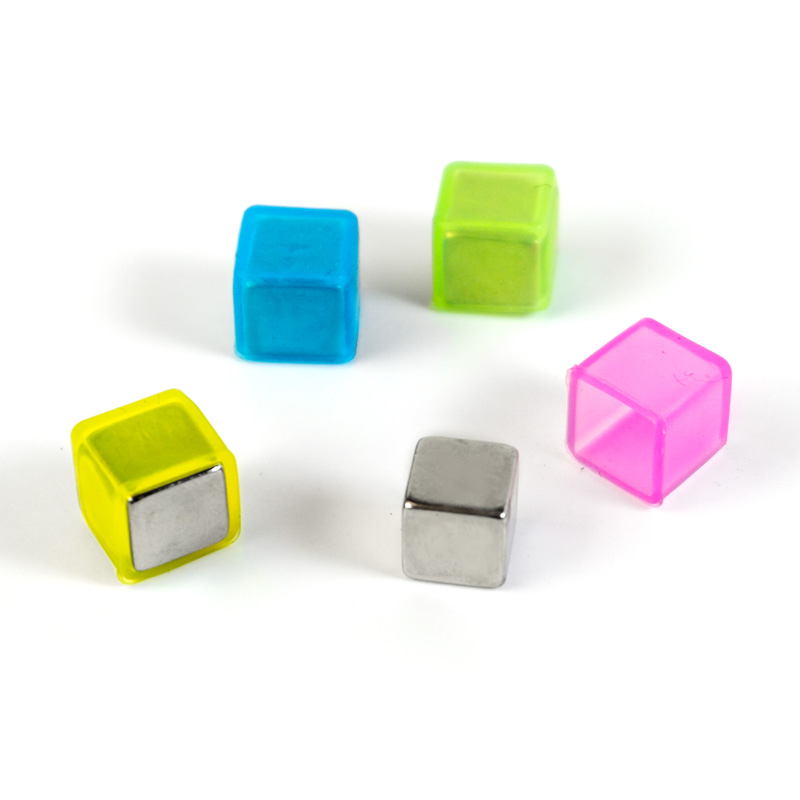 TRENDFORM Magic Magnets CUBE NEON 4er Set  