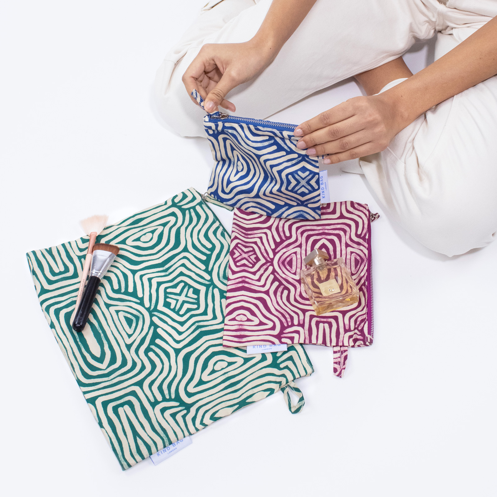 KIND BAG Pouches 3-Pack Lines 