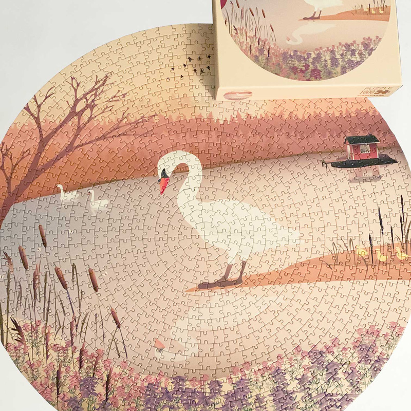 VISSEVASSE Puzzle 1000 pcs THE SWAN  