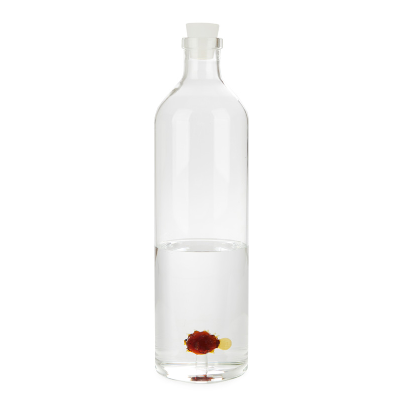 BALVI Glasflasche GLOBE FISH 1.2 l Borosilicate