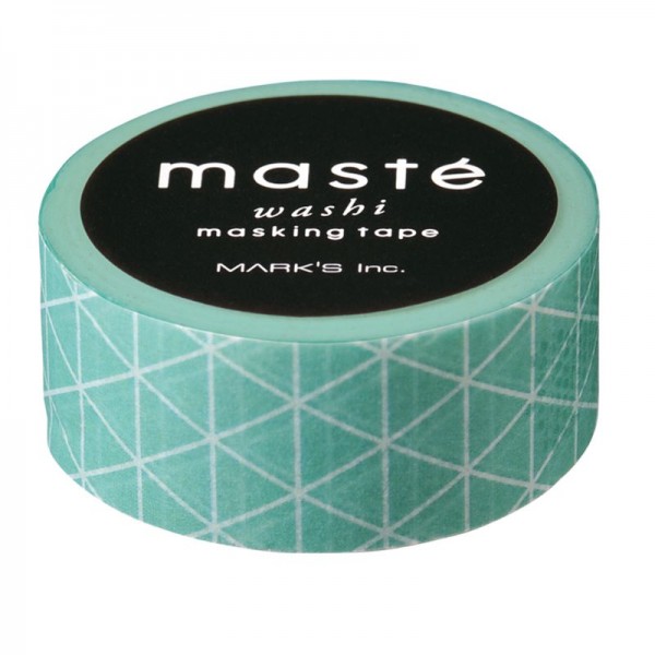 Mark's Masking tape MASTÉ BASIC Mint/Triangle 15 mm
