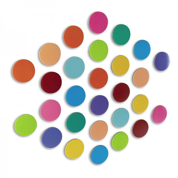 Trendform Magnetpunkte ELEMENT DOT FLEX multicolor 28er Set