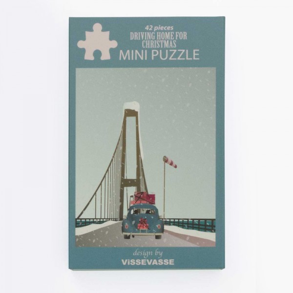 Vissevasse Mini puzzle DRIVING HOME FOR CHRISTMAS