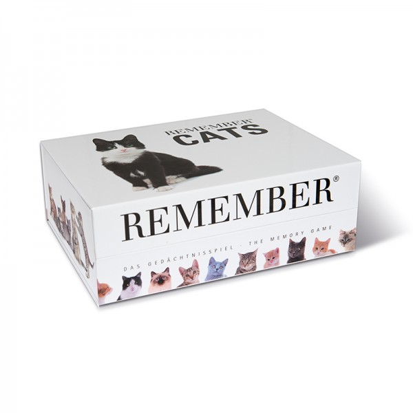 Remember Gedächtnisspiel 44 Cats in der Magnetbox