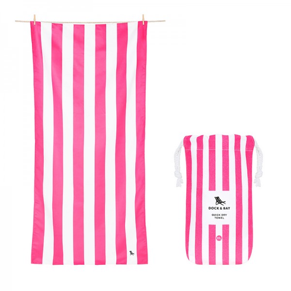 Dock & Bay Towel CABANA XL pink