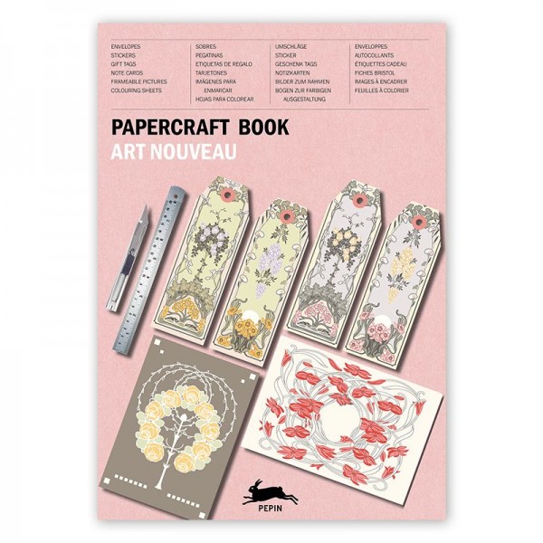 The Pepin Press Papercraft Book ART NOUVEAU