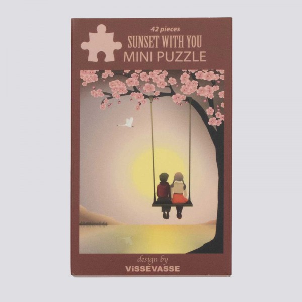 Vissevasse Mini Puzzle SUNSET WITH YOU