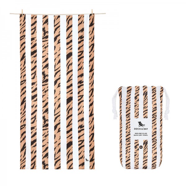 Dock & Bay Towel ANIMAL XL Tiger