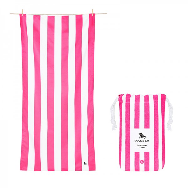 Dock & Bay Towel CABANA L pink