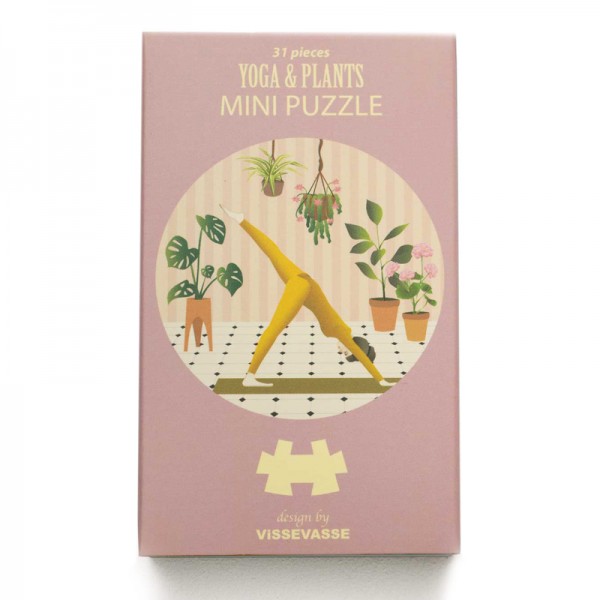 Vissevasse Mini Puzzle YOGA & PLANTS