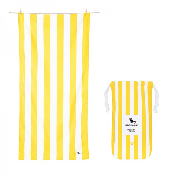 Dock & Bay Towel CABANA XL yellow
